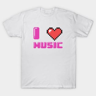 I Love Music T-Shirt